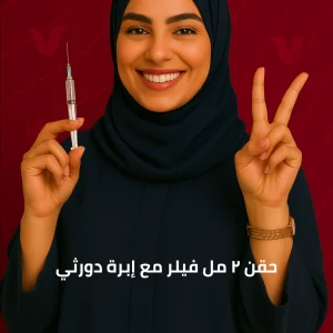 حقن ٢ مل فيلر مع إبرة دورثي