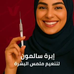 إبرة سالمون لتنعيم ملمس البشرة